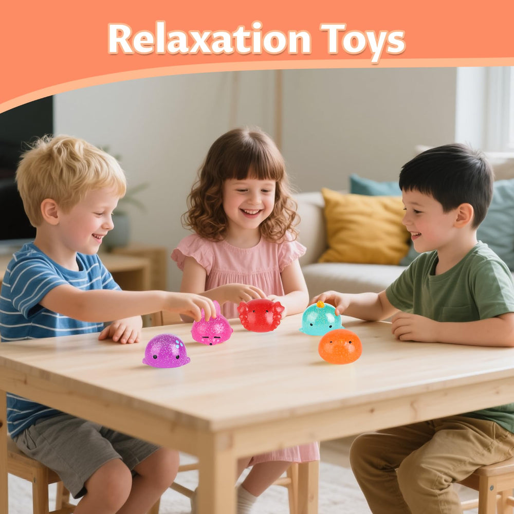 Taba squishy set crab shape for playful tactile break