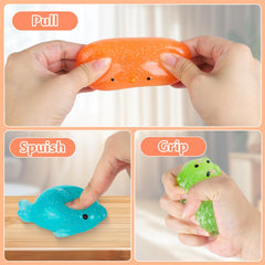Taba squishy set dolphin toy for portable fidget play