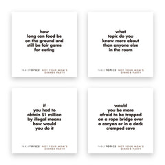 TableTopics host gift packaging ready to surprise guests.