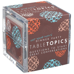 TableTopics Not Your Mom’s Dinner Party cards cover image, perfect for gifting and hosting.