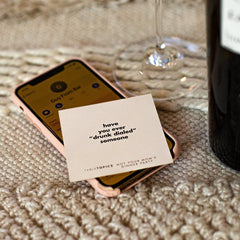 TableTopics provocative questions card prompts candid conversations.
