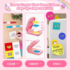 Tacopet 60-puffy stickers pack enables colorful, personalized crafts.