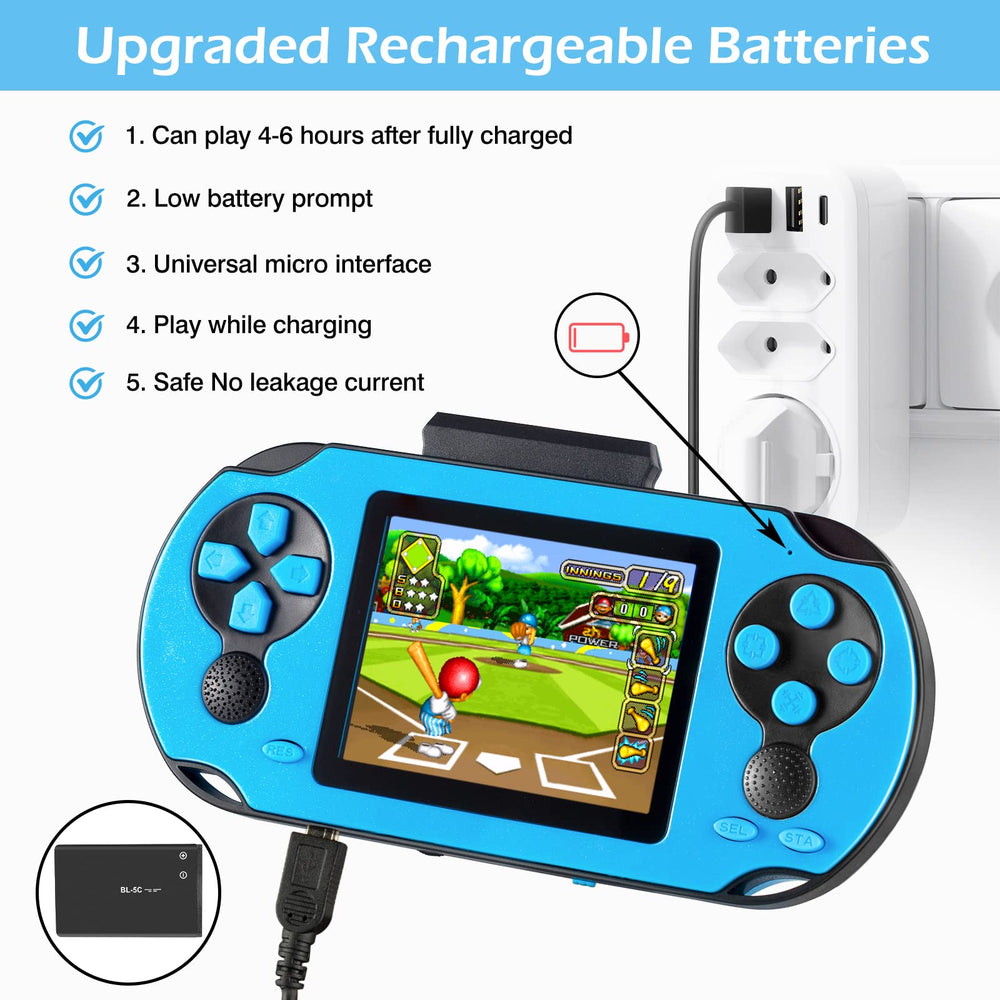 TaddToy 16Bit cartridges included expand classic game options.