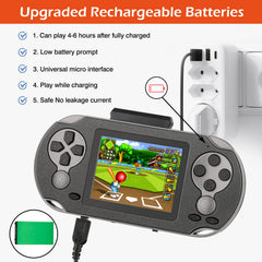 TaddToy battery indicator featuring USB-rechargeable 800mAh power for travel.