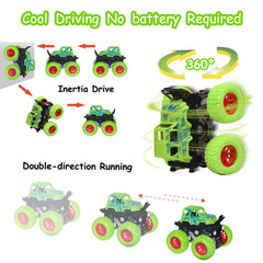 Taessv Monster Truck 360° rotation in action for show.