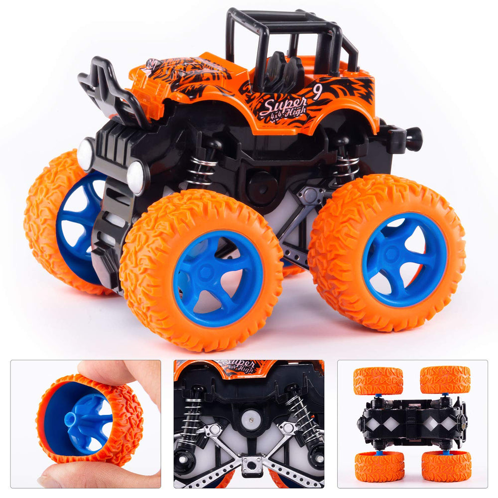 Taessv Monster Truck all-terrain play across sand, grass, and pavement.