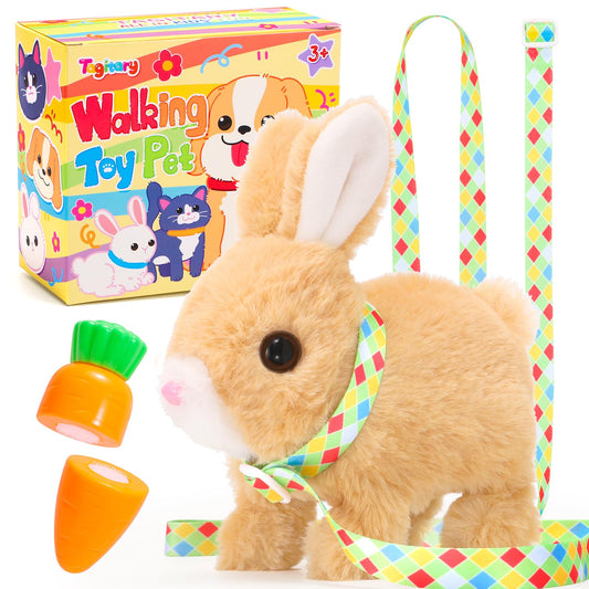 Tagitary bunny plush close-up showing soft fabric ideal for cuddling