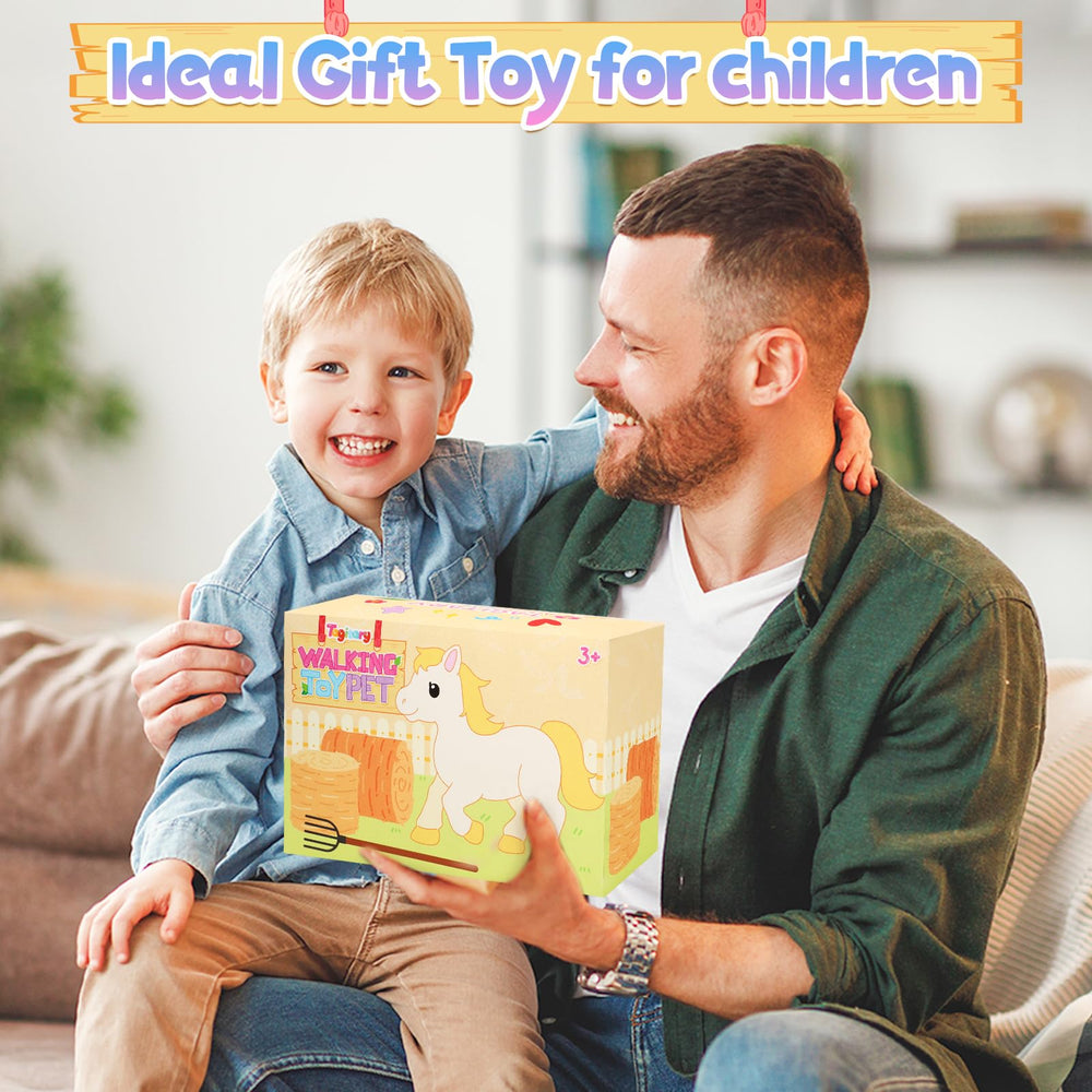 Tagitary plush horse packaging display, highlighting gifting appeal and readiness