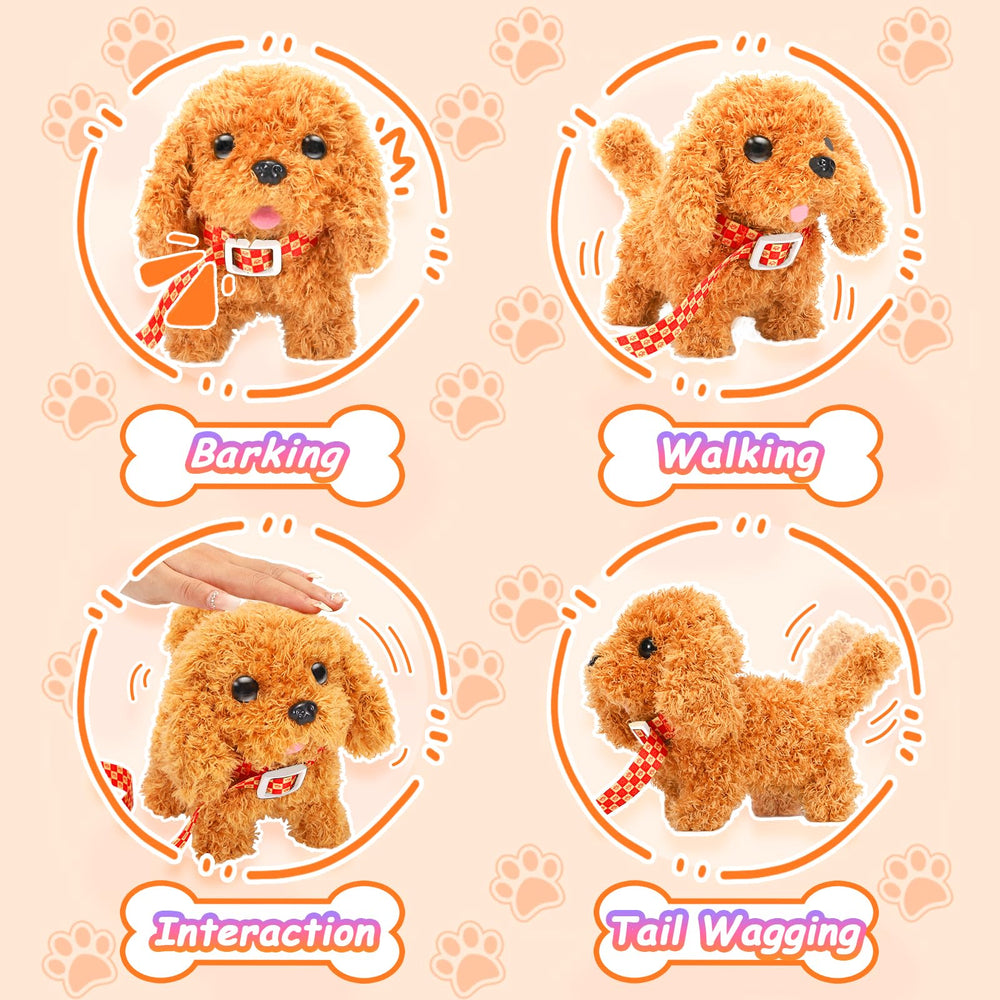 Tagitary plush puppy interactive play invites imaginative ownership scenarios.