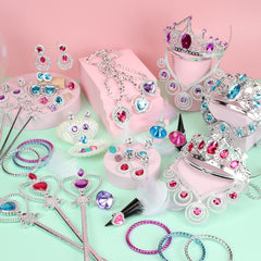 Tagitary Princess necklaces add color and charm to every dress-up outfit.