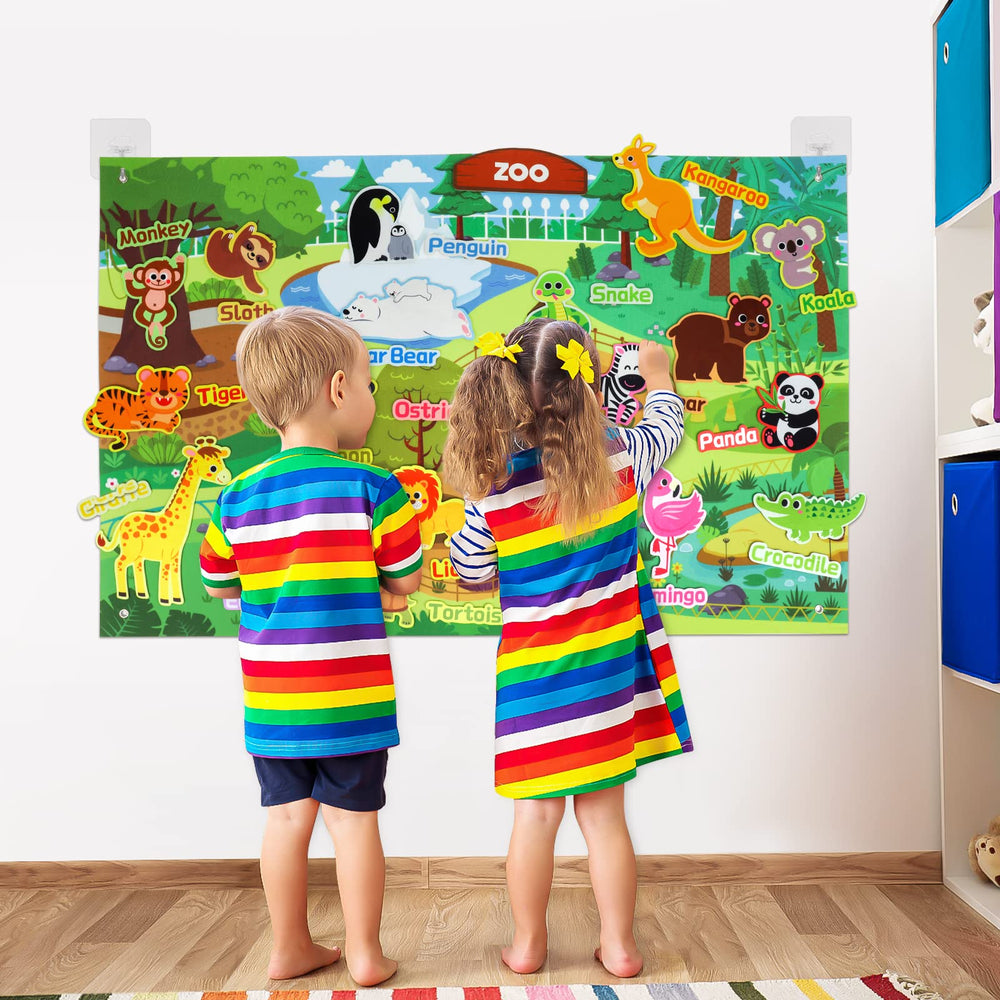 Taika non-toxic felt pieces ensure safe sensory exploration.