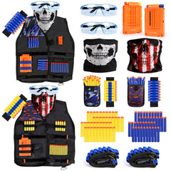 Taiker Nerf Vest Kit with two vests for team play safety.