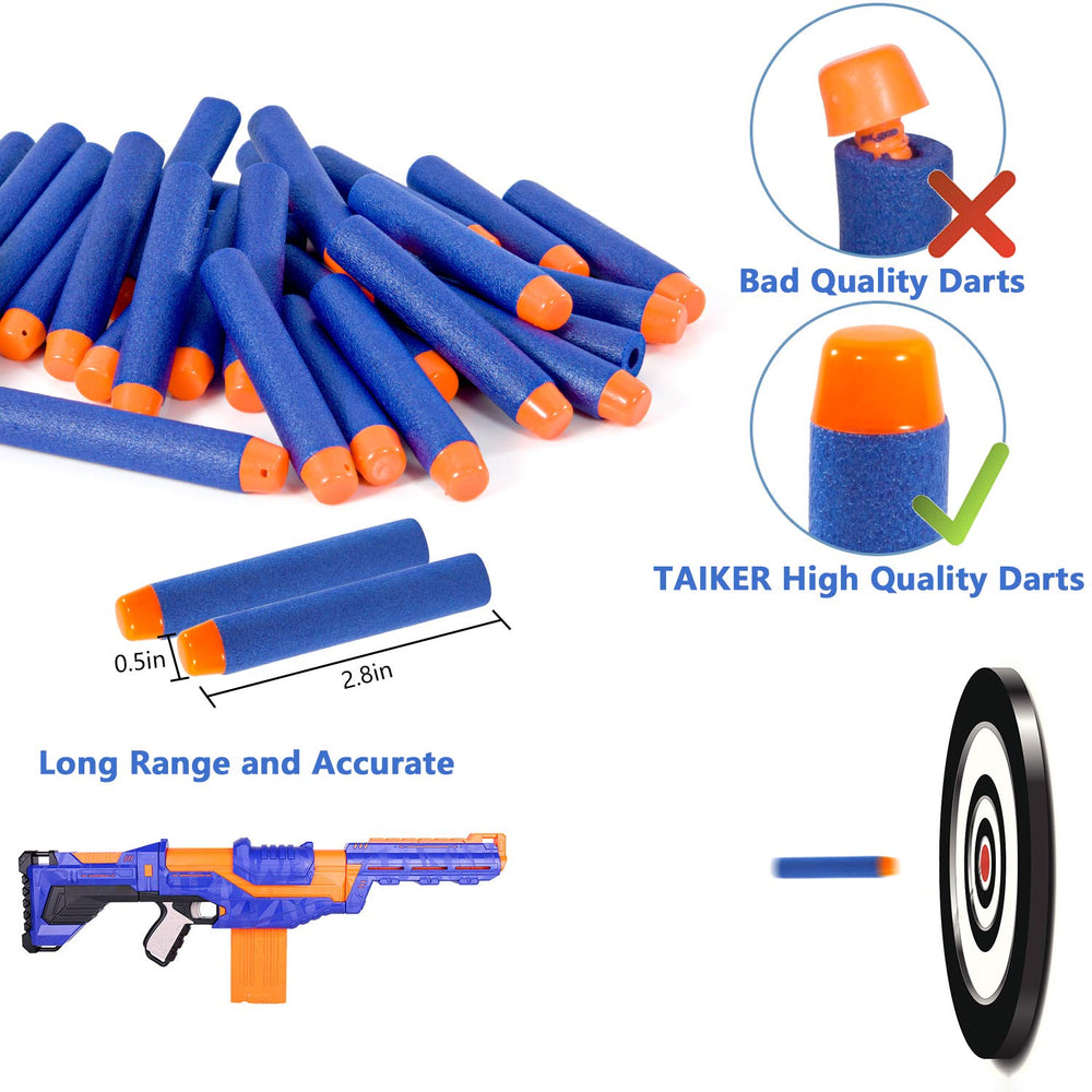 Taiker quick reload clips help reload faster during skirmishes.