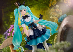 Taito Hatsune Miku Princess AMP Alice ver. authenticity certificate for collectors.