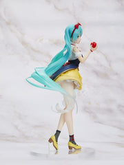 Base stand included with Hatsune Miku Wonderland Snow White figure for stable display.