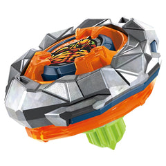 TAKARA TOMY Beyblade X UX-13 Golem Rock front view highlights outer metal edge for stability.