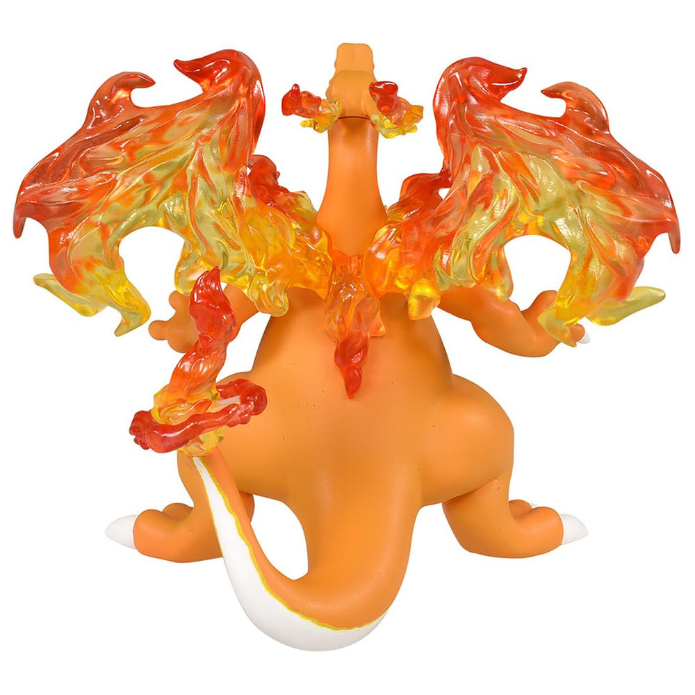 Takara Tomy Pokemon Moncolle Charizard Kyodai Max Sugata figure back view