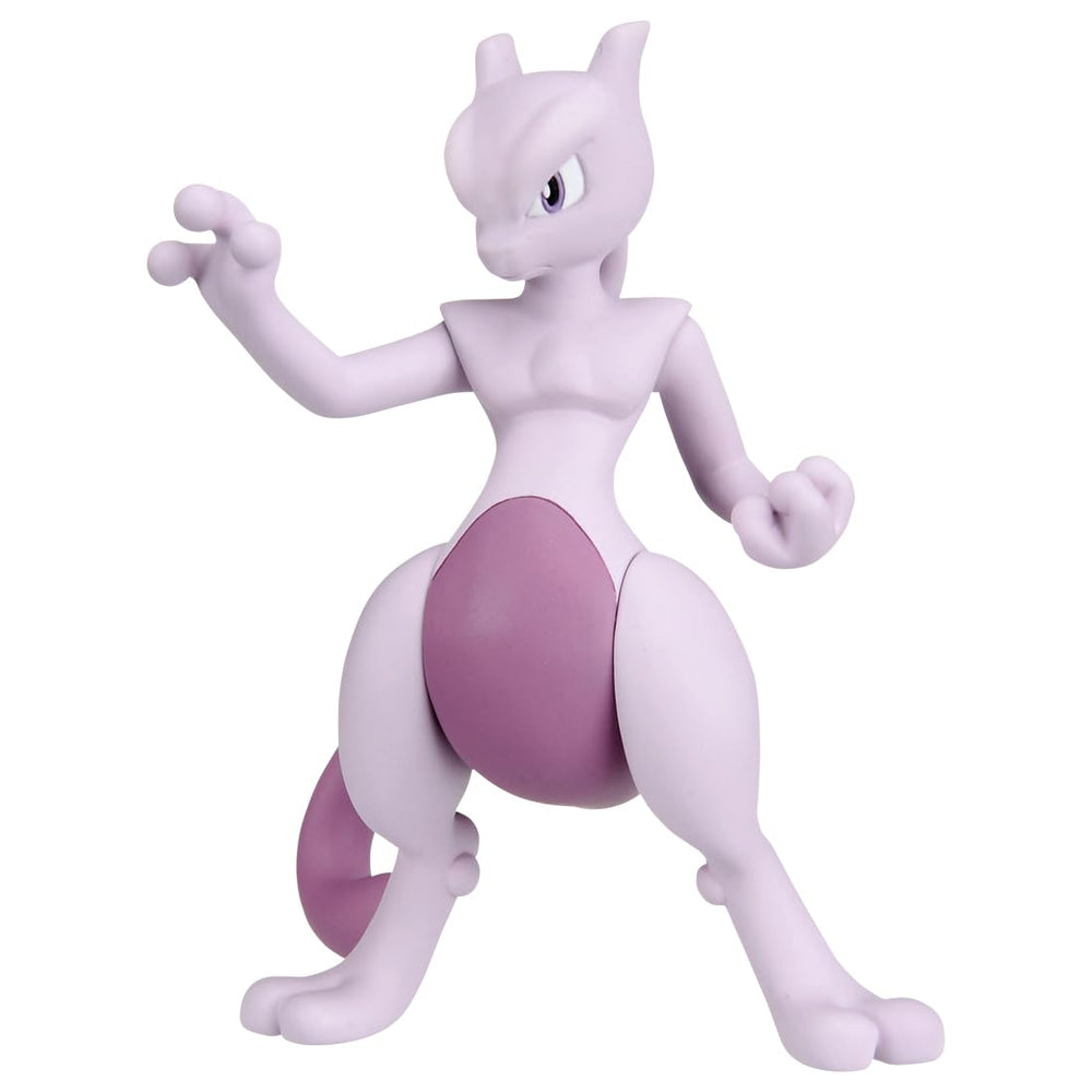 Takara Tomy Mewtwo MonColle ML-20 head detail for authentic display.