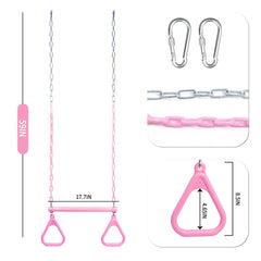 Take Me Away 48-inch heavy-duty chains, plastic-coated for outdoor durability.