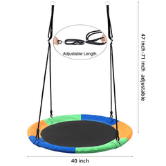 Take Me Away saucer tree swing seat ropes and carabiners included
