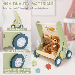 Takeeyce push-walker adjustable-speed lets parents tailor learning pace.