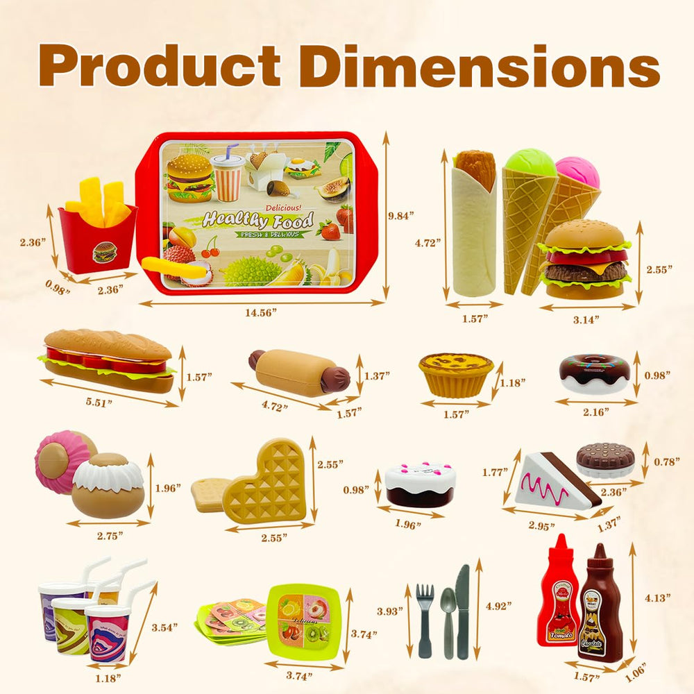 Taken All ketchup image encourages interactive dining scenarios during play.