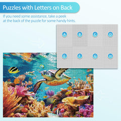 Takfot complete puzzle with matching poster for guidance