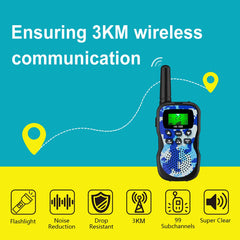 TAL ENNT walkie talkie in ergonomic design for comfortable play