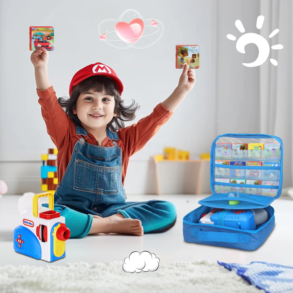 Taladad carrying case with handle makes kids’ transport simple and comfortable.