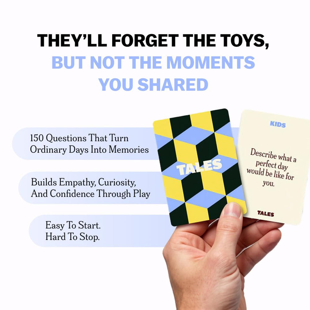 TALES Kids Edition prompts stack sparks imaginative conversation.