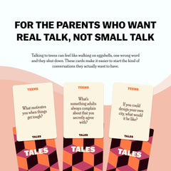 TALES Teens Edition compact, durable case makes it easy to bring to events.