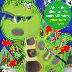 TALGIC board game dino figures in action encourage strategic thinking and turn-based play.