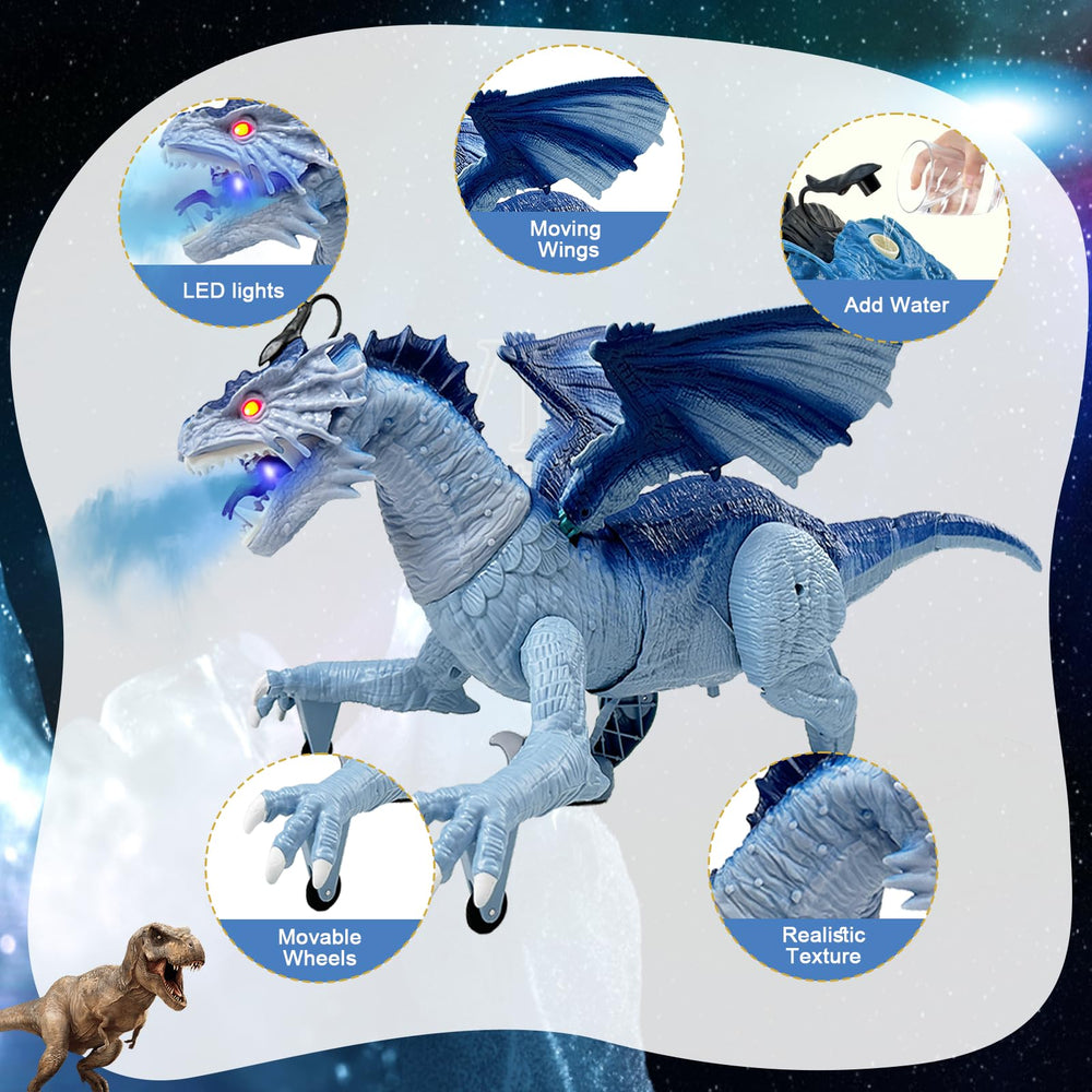 TALGIC dragon mist spray feature captured in action pose for realism
