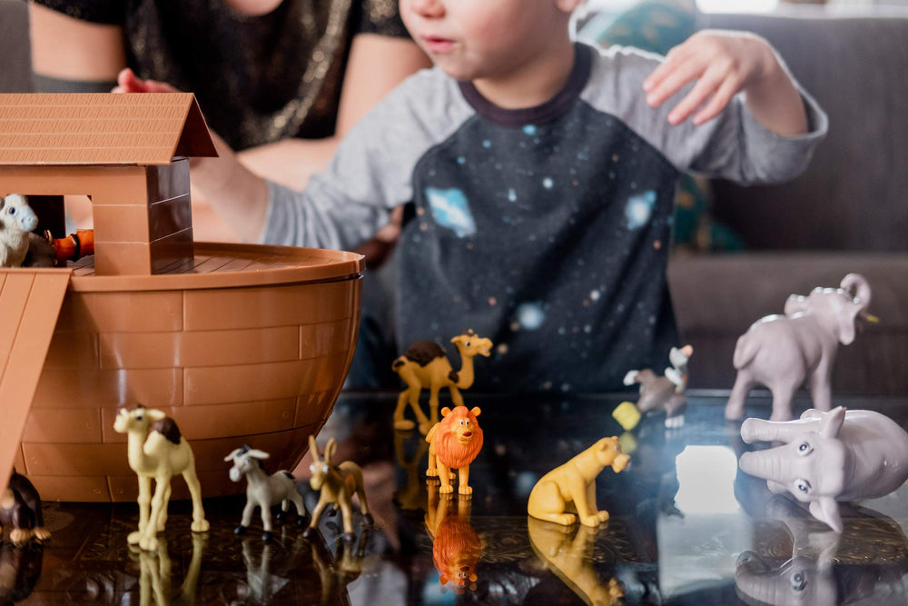 TaliCor animal pairs enable creative narratives and lessons.