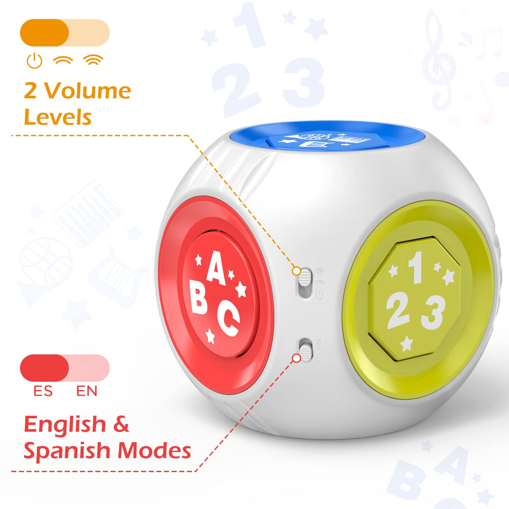 Talkfun BPA-free ABS construction with safe, smooth edges.