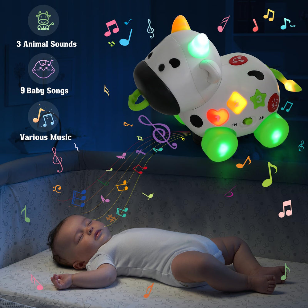Talkfun cow toy comes in a gift-ready box for birthdays.