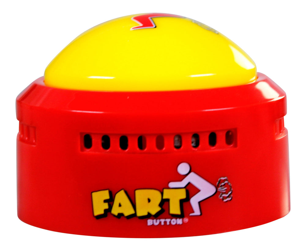 Talkie Toys Fart Button delivers 20 realistic sounds for party pranks.