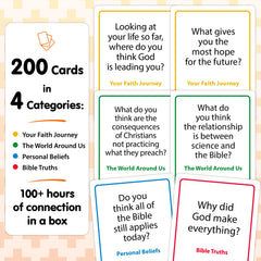 Talking Point Cards in a church study fosters open, respectful conversations across denominations.