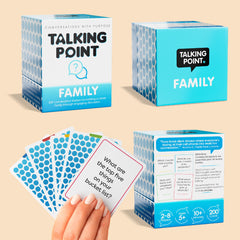 Talking Point Cards road-trip-essentials prompts family bonding on long drives.