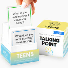 Talking Point Cards Teens Edition deck cover inviting meaningful conversations