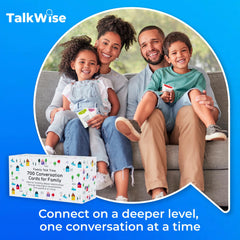 TalkWise color-coded topics visual reinforces six areas for balanced conversations.
