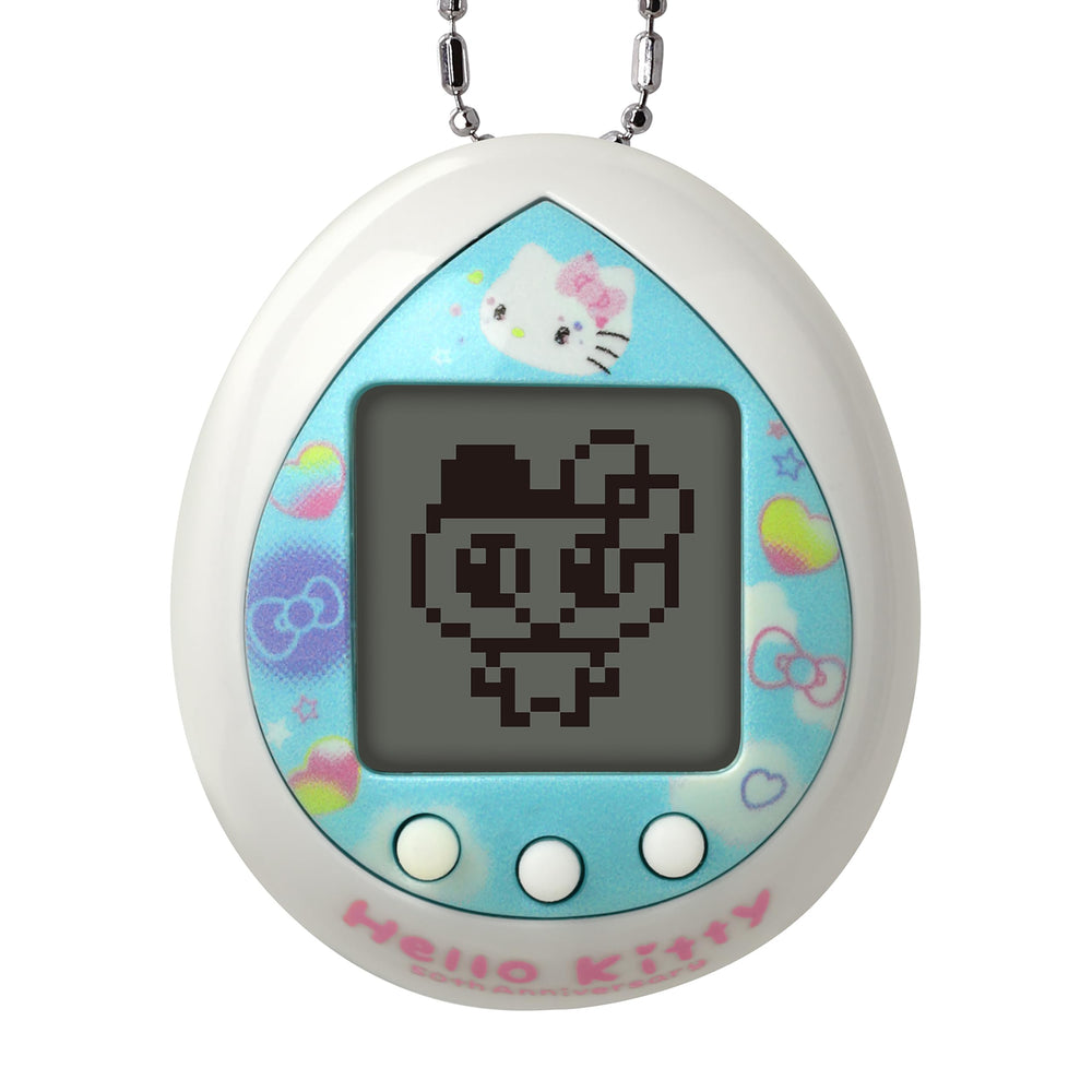 Tamagotchi Nano Hello Kitty sky blue shell, a collectible design for fans.