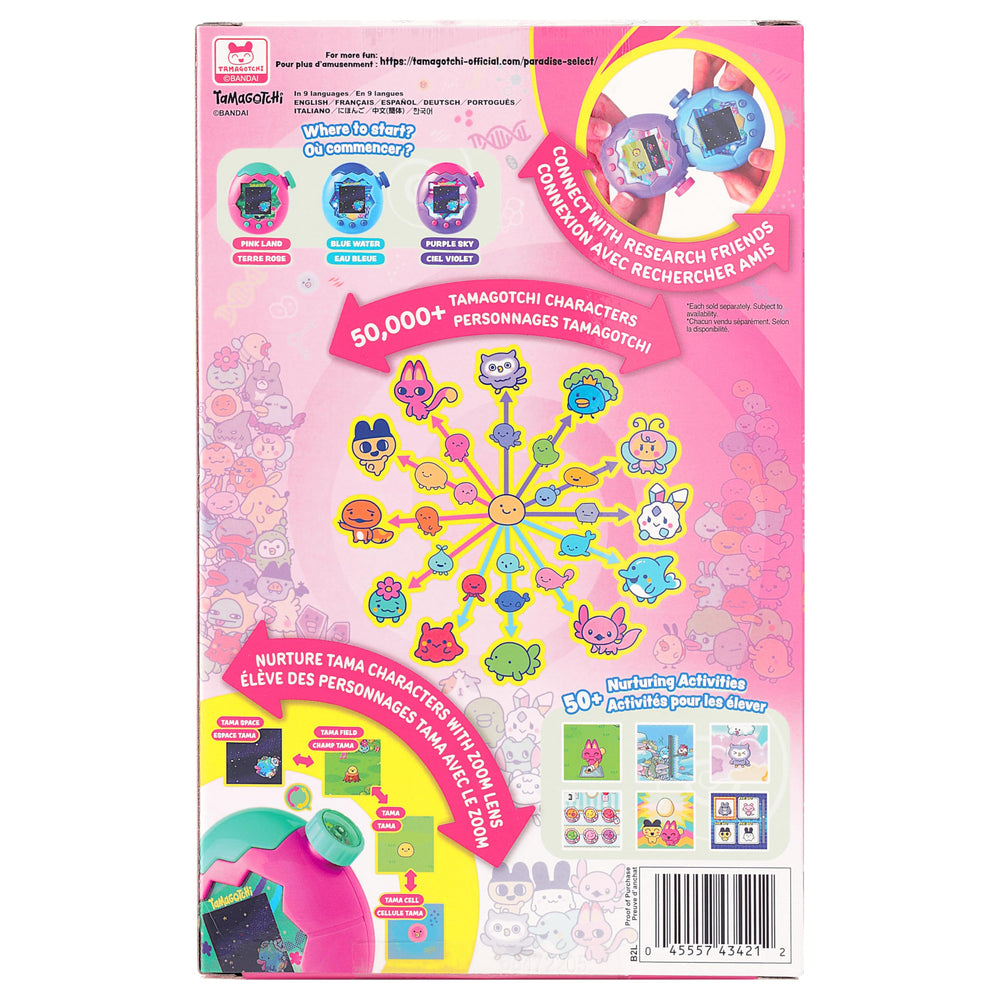 Tamagotchi Paradise Over 50,000 characters come to life across environments.