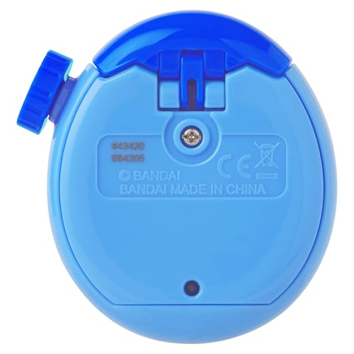 Tamagotchi Paradise Blue Water held in hand during play session