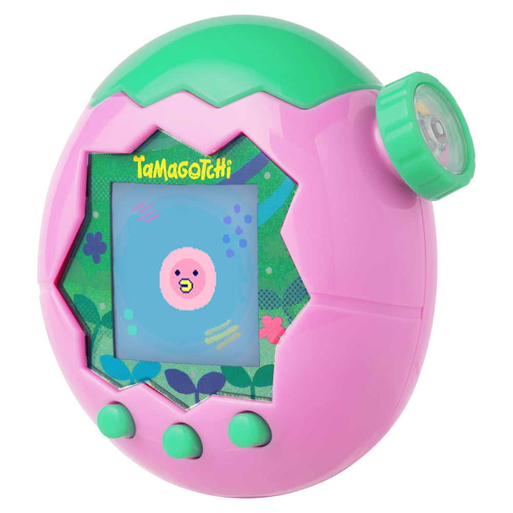 Tamagotchi Paradise Cleaning field actions simulate traditional nurturing tasks.