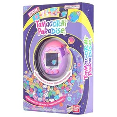 Tamagotchi Paradise Purple Sky for ages six and up, family-friendly