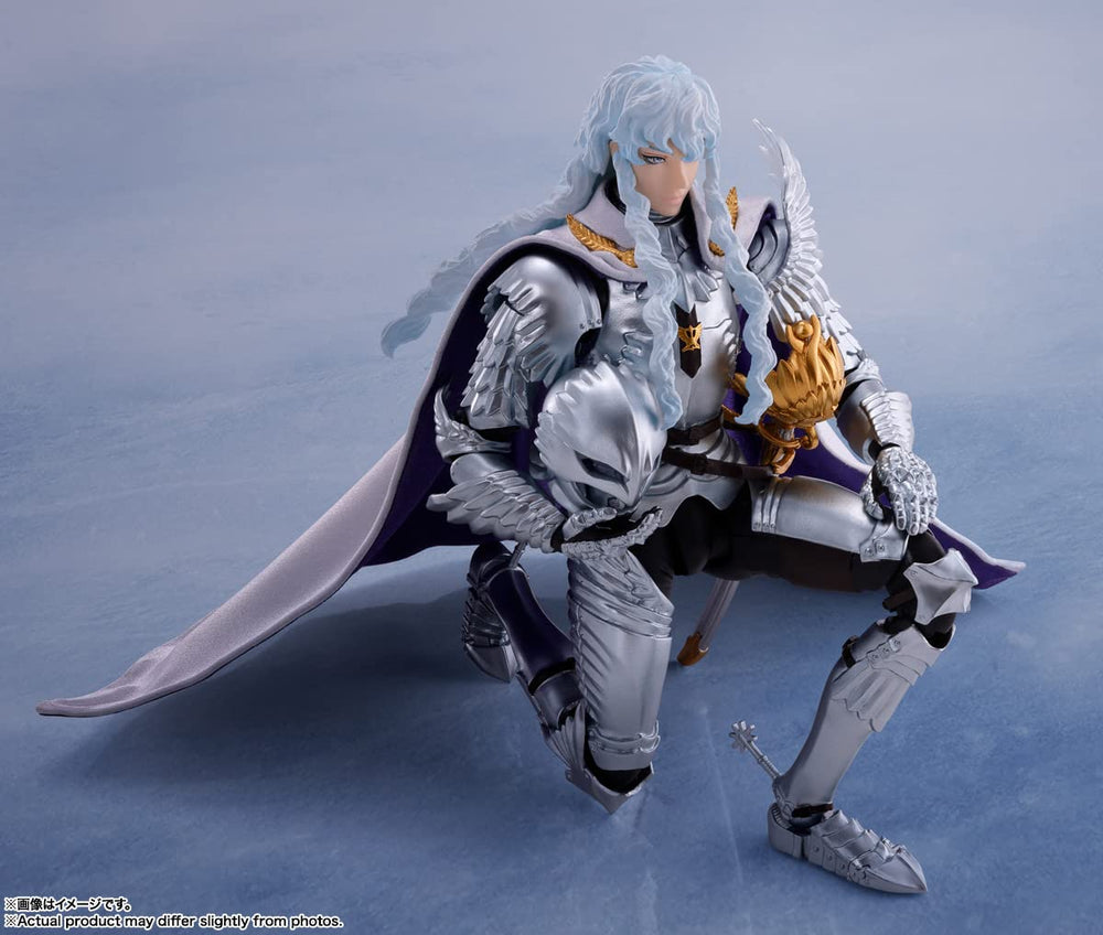 Tamashii Nations Griffith cape adds motion to display