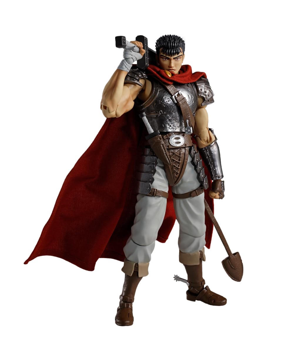 TAMASHII NATIONS Berserk Guts S.H.Figuarts body for dynamic posing and display.
