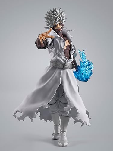 Tamashii Nations Dabi S.H.Figuarts box contents laid out for buyers