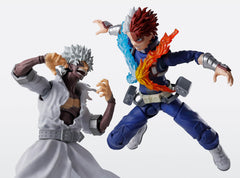Tamashii Nations Dabi S.H.Figuarts detailed paint and texture close-up